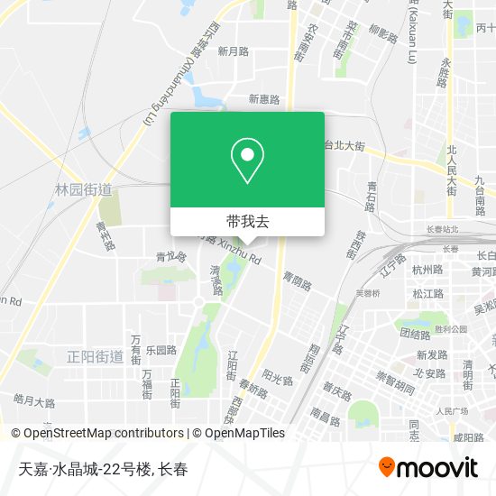天嘉·水晶城-22号楼地图