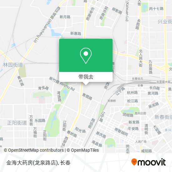 金海大药房(龙泉路店)地图
