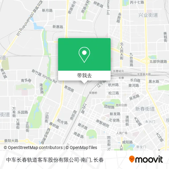 中车长春轨道客车股份有限公司-南门地图