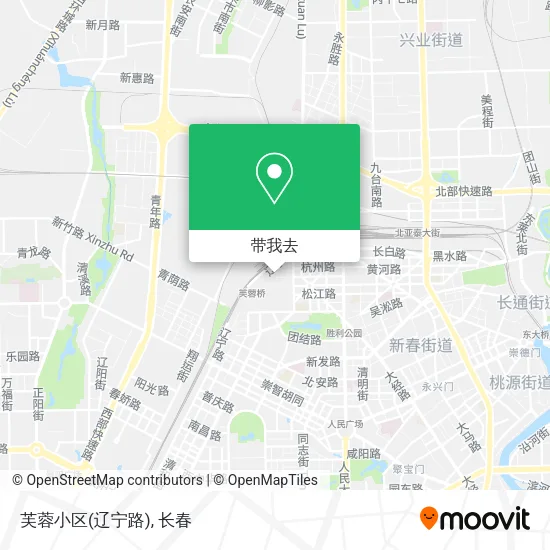 芙蓉小区(辽宁路)地图