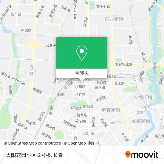 太阳花园小区-2号楼地图