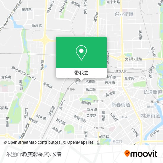 乐盟面馆(芙蓉桥店)地图