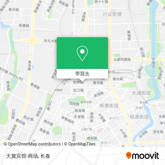 天翼宾馆-商场地图