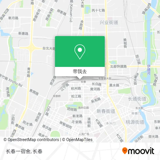 长春一宿舍地图