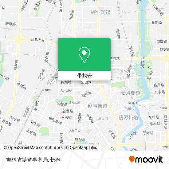 吉林省博览事务局地图