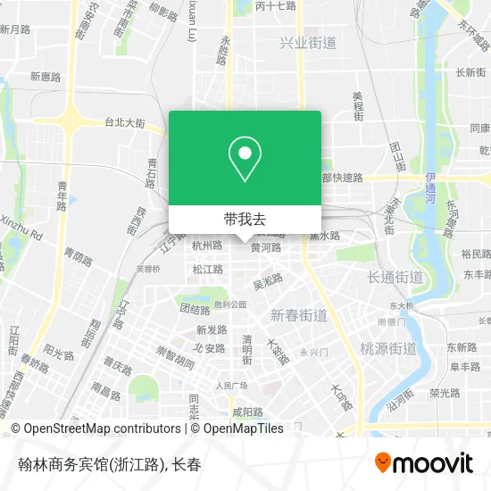 翰林商务宾馆(浙江路)地图