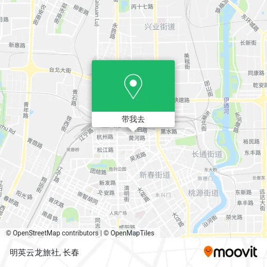 明英云龙旅社地图