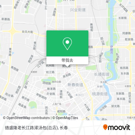 德盛隆老长江路灌汤包(总店)地图