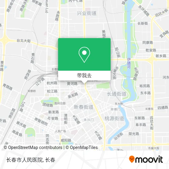 长春市人民医院地图