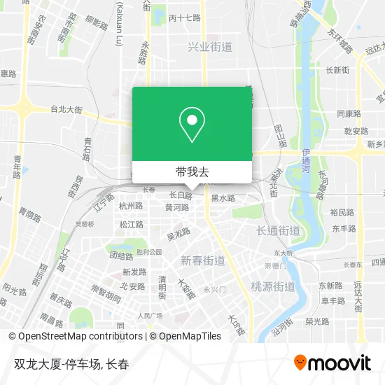 双龙大厦-停车场地图