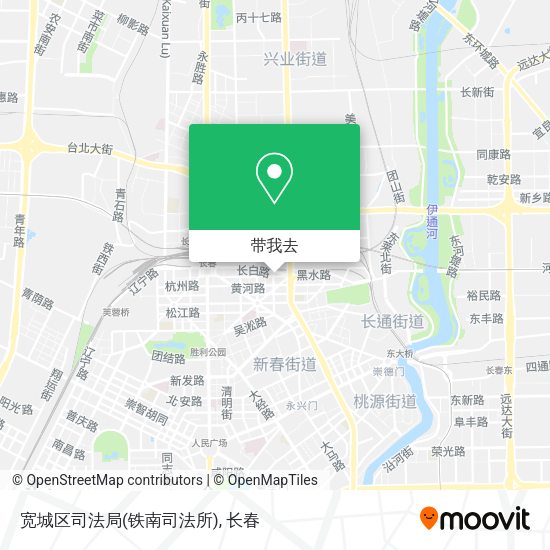 宽城区司法局(铁南司法所)地图