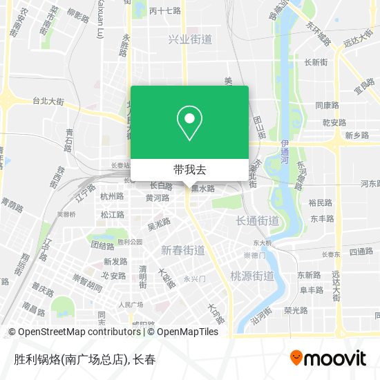 胜利锅烙(南广场总店)地图