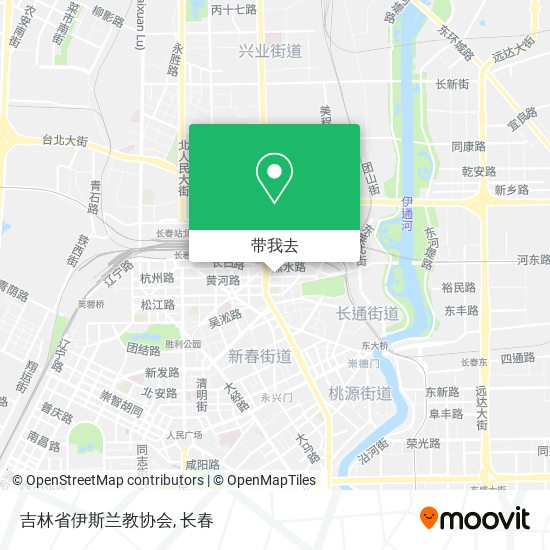 吉林省伊斯兰教协会地图