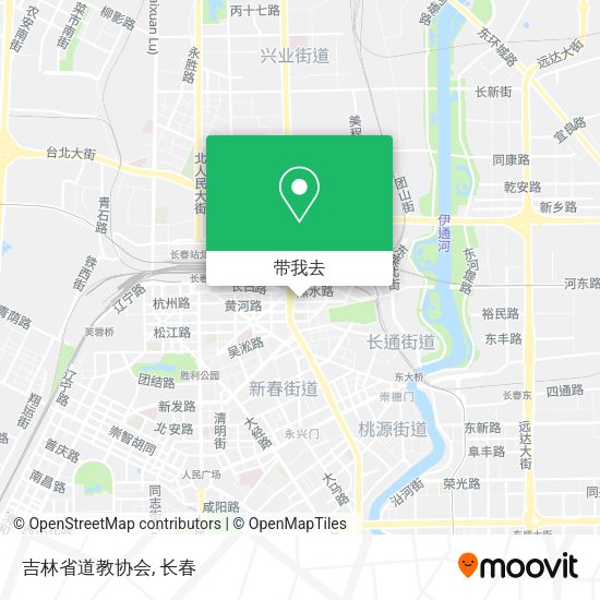 吉林省道教协会地图