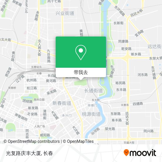 光复路庆丰大厦地图
