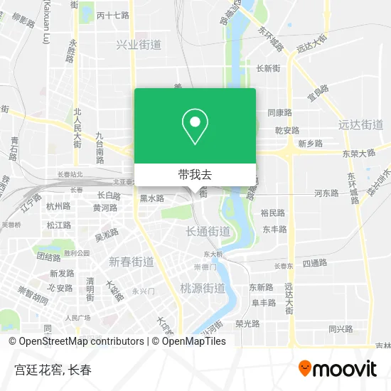 宫廷花窖地图