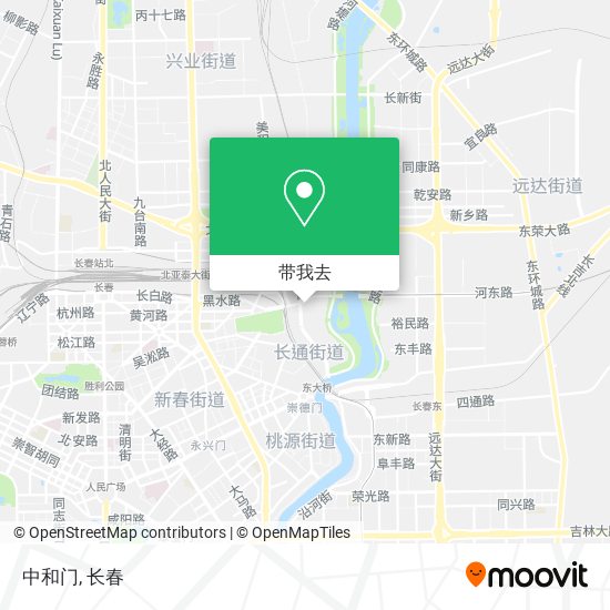 中和门地图