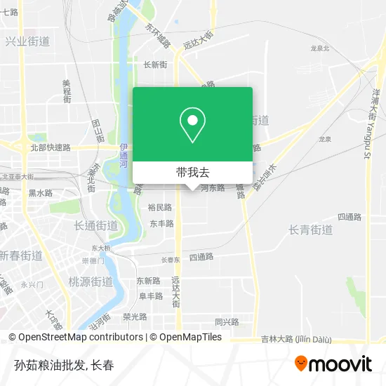 孙茹粮油批发地图