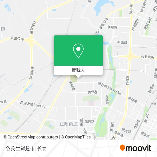 谷氏生鲜超市地图