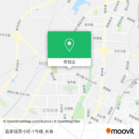 盈家瑞景小区-1号楼地图