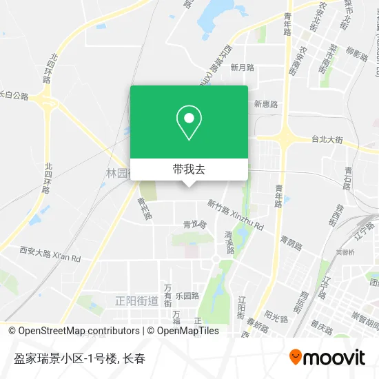 盈家瑞景小区-1号楼地图