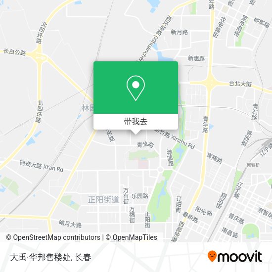大禹·华邦售楼处地图