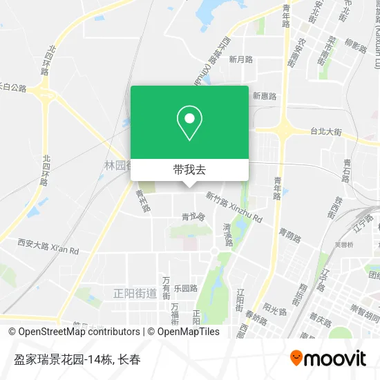 盈家瑞景花园-14栋地图