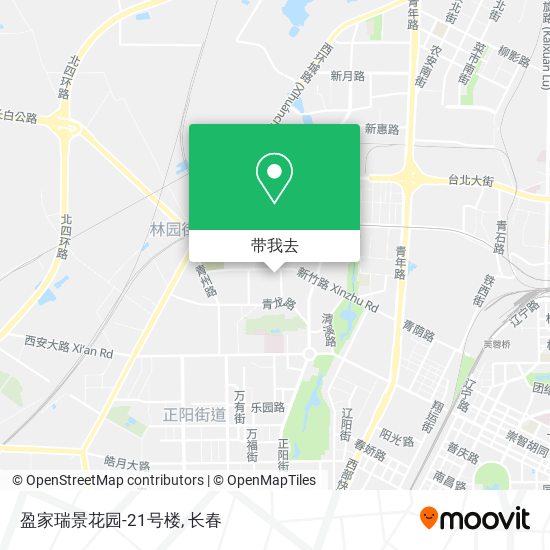 盈家瑞景花园-21号楼地图
