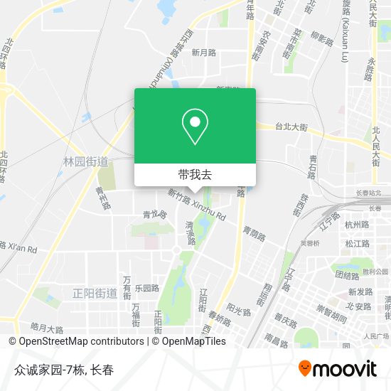 众诚家园-7栋地图