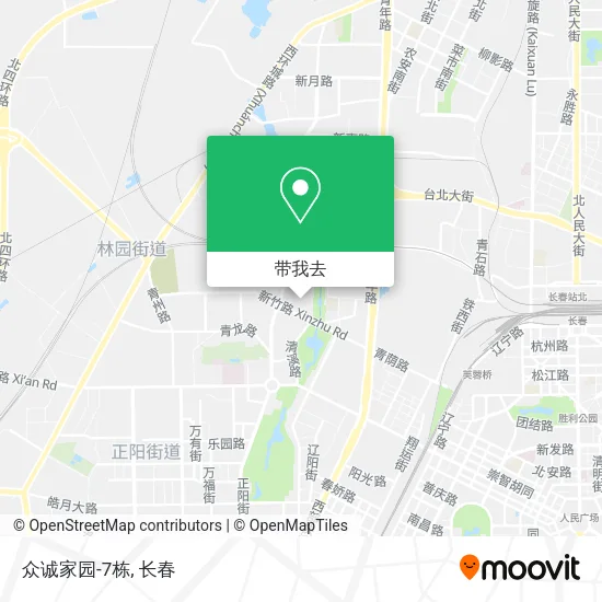 众诚家园-7栋地图