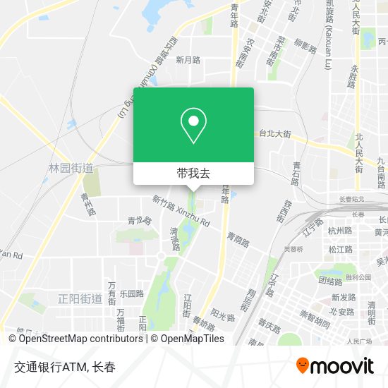 交通银行ATM地图