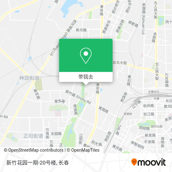 新竹花园一期-20号楼地图