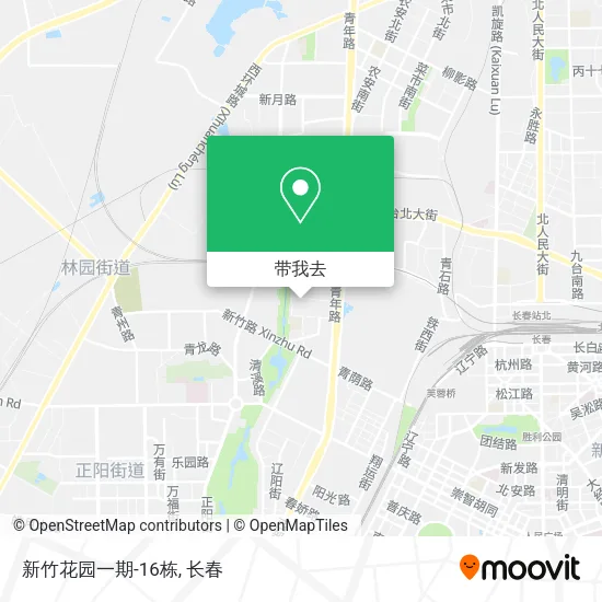 新竹花园一期-16栋地图