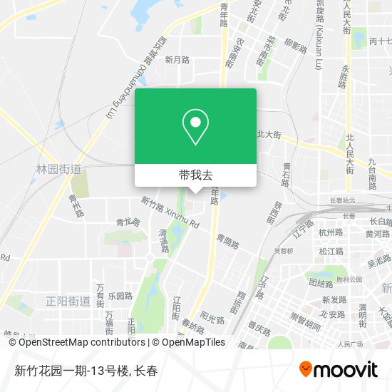 新竹花园一期-13号楼地图