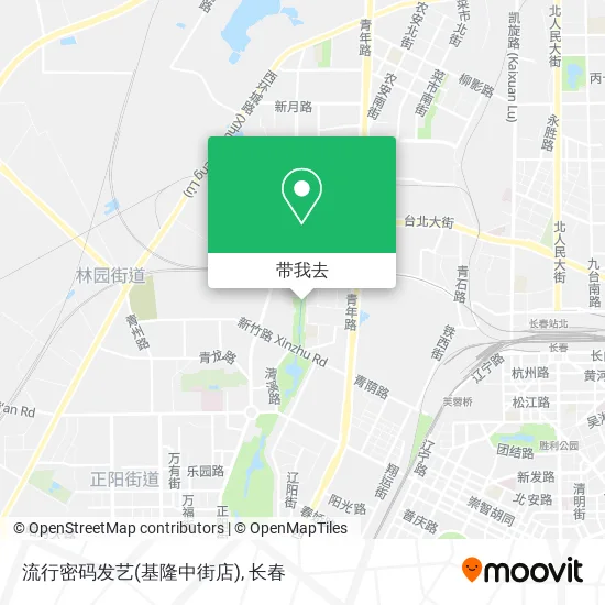 流行密码发艺(基隆中街店)地图