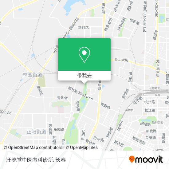 汪晓堂中医内科诊所地图