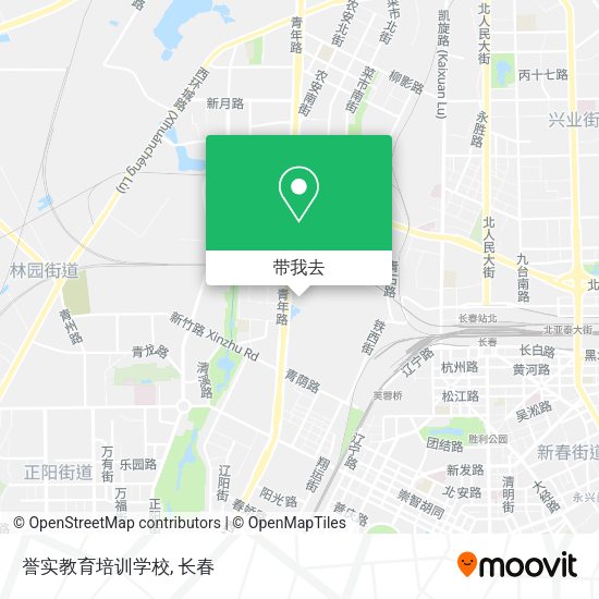 誉实教育培训学校地图