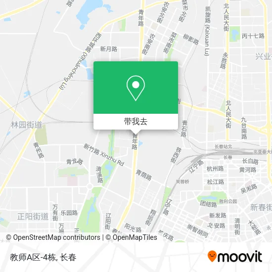 教师A区-4栋地图