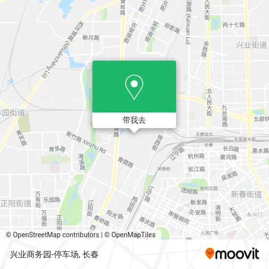 兴业商务园-停车场地图