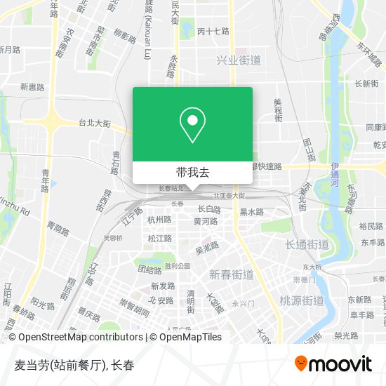 麦当劳(站前餐厅)地图