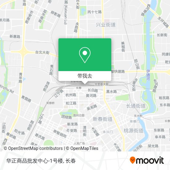 华正商品批发中心-1号楼地图
