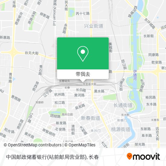 中国邮政储蓄银行(站前邮局营业部)地图