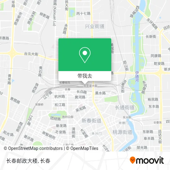 长春邮政大楼地图
