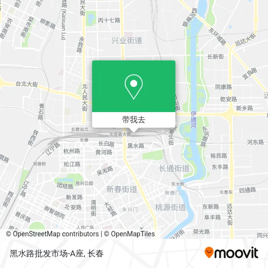 黑水路批发市场-A座地图