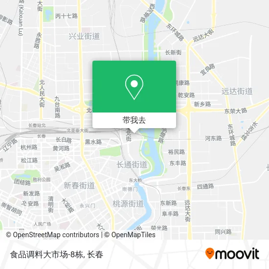 食品调料大市场-8栋地图