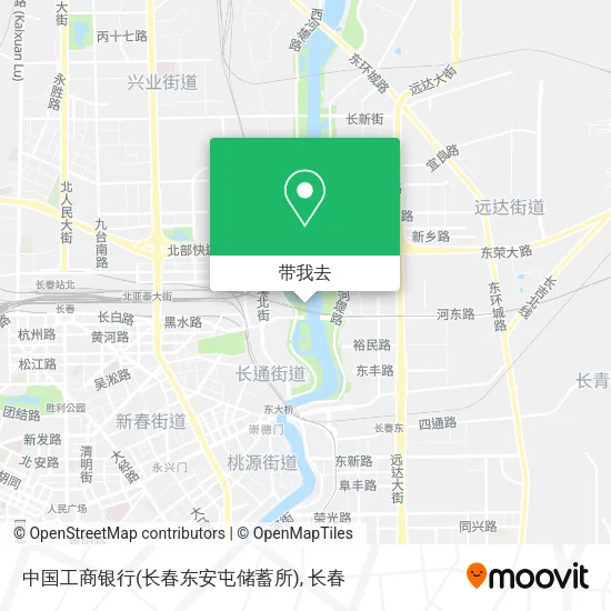 中国工商银行(长春东安屯储蓄所)地图