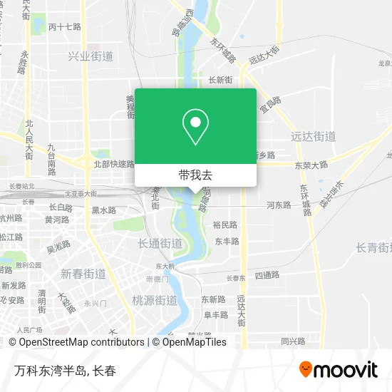 万科东湾半岛地图