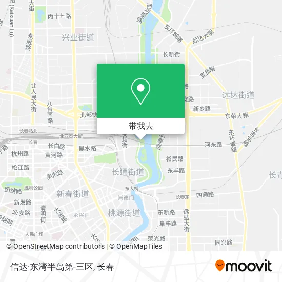 信达·东湾半岛第-三区地图