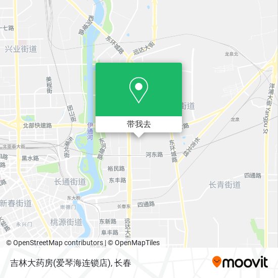 吉林大药房(爱琴海连锁店)地图