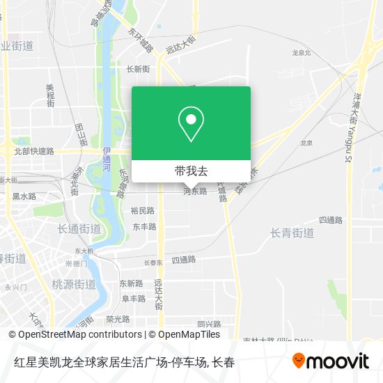 红星美凯龙全球家居生活广场-停车场地图